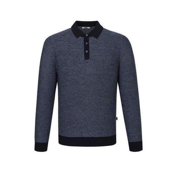 ウール100トーンオントーン配色カラーニット__DLW1SWTL101N1