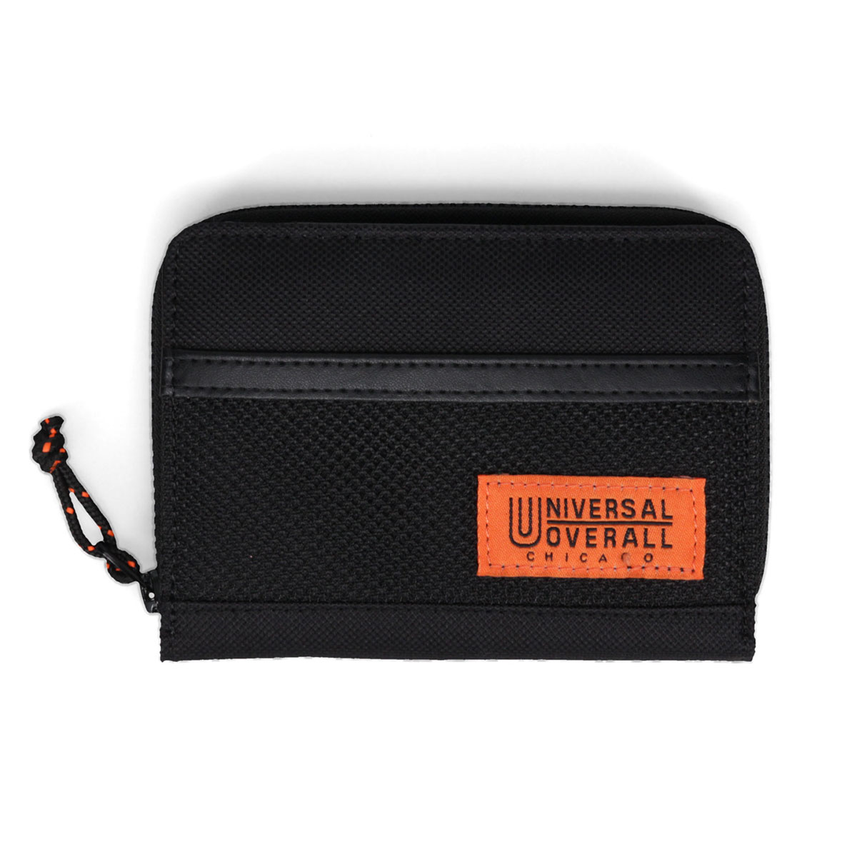 二つ折り財布 ミドルウォレット 軽量 ラウンドファスナー カードポケット メッシュポケット ブランド メンズ レディース 男女兼用 大人 おしゃれ シンプル uv511qg