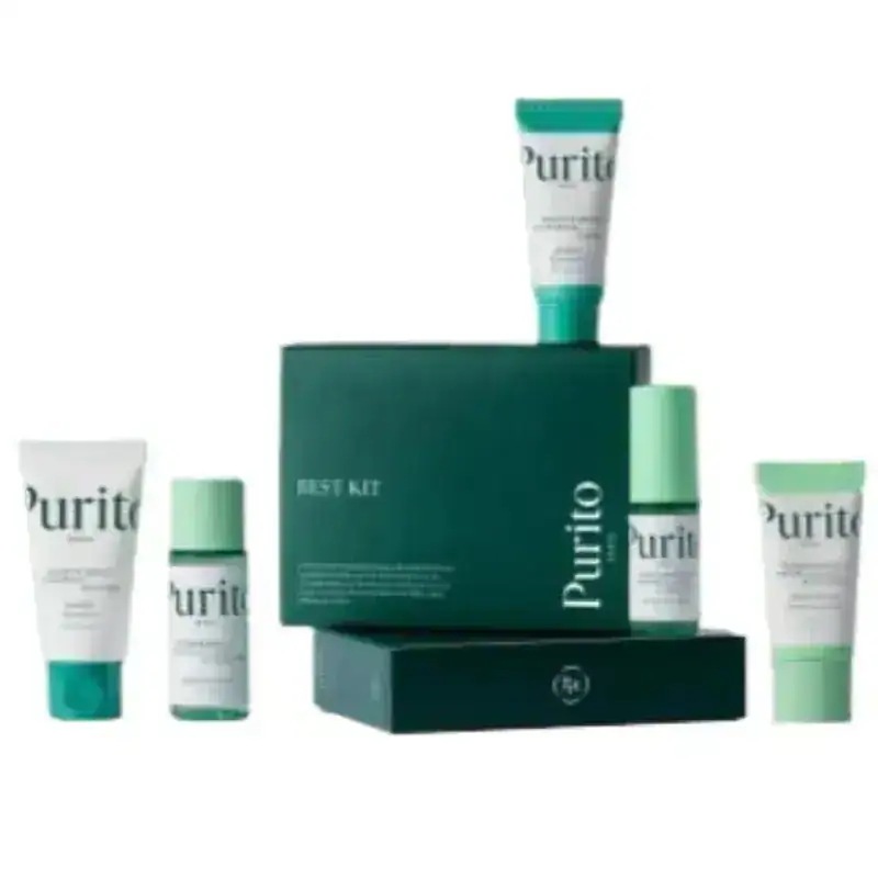 ハイポアラー ジェニック ベスト ミニ 5種 セット #マイティ バンブー パンテノール クレンザー/クリーム/ワンダーレリーフ センテラ トナー アンセンテッド/セラム/デイリーサンローション