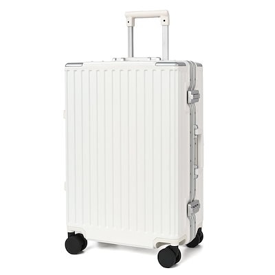 タビトラ スーツケース キャリーケース ファスナーフレーム 機内持込 TSAロック 旅行 出張 軽量 8輪 イエロー Mサイズ タビトラ] スーツケース キャリーケース ファスナーフレーム 拡張