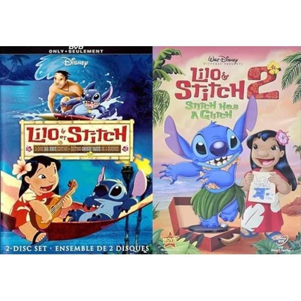 ディズニー リロ＆スティッチ DVD 2枚組 アニメ 語学学習 知育 北米版 並行輸入品