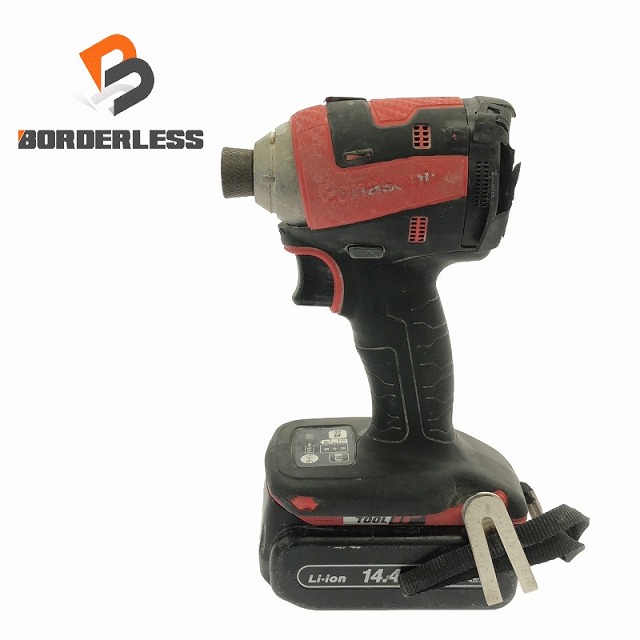 used Panasonic パナソニック 14.4V/18V 充電インパクトドライバー EZ75A7 バッテリ(14.4V 5.0Ah) 電動工具 101738