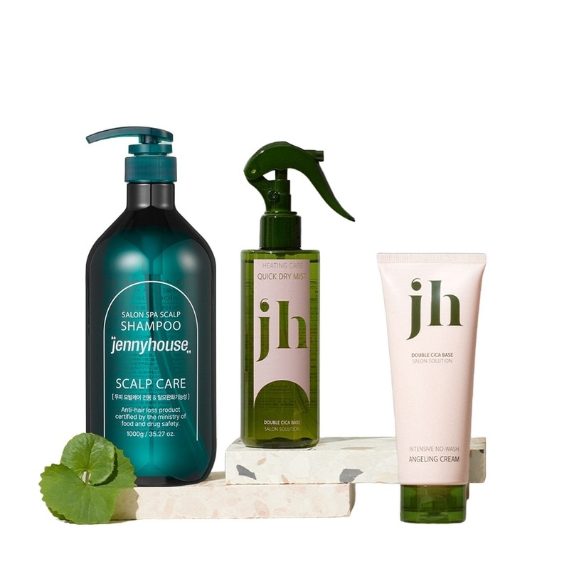 [3set]ジェニーハウス簡単ケア3step（損傷ヘア）