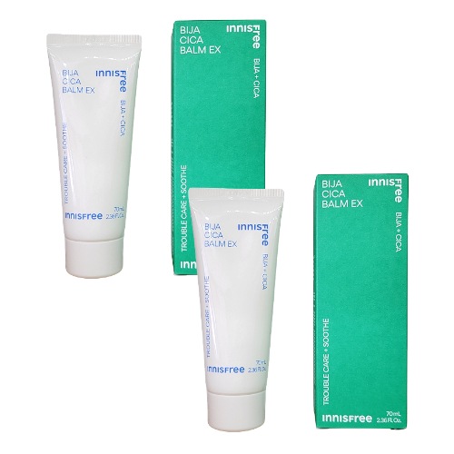 [大容量1+1]ビジャシカバームEX 70mL 韓国 シカケア クリーム 敏感肌 保湿 弱酸性 肌荒れケア 鎮静ケア ツボクサ配合