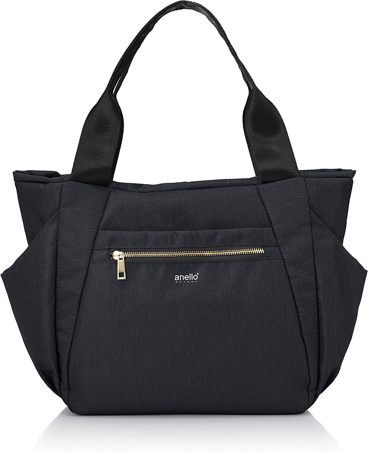 [アネロ グランデ] トートバッグ A4 撥水/多収納 GL GTT0473Z ブラック