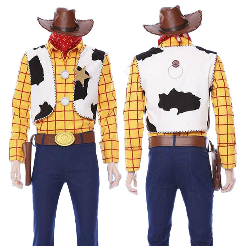 トイストーリー Toy Story ウッディー Woody Jessie コスプレ衣装 帽子付き コスチューム 文化祭 学園祭 ハロウィン クリスマス 誕生日 忘年会