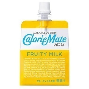 カロリーメイトゼリー フルーティミルク 215g24個入2ケースセット