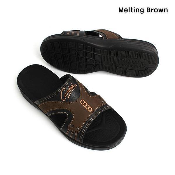 男性カジュアルクッションオフィススリッパ2色