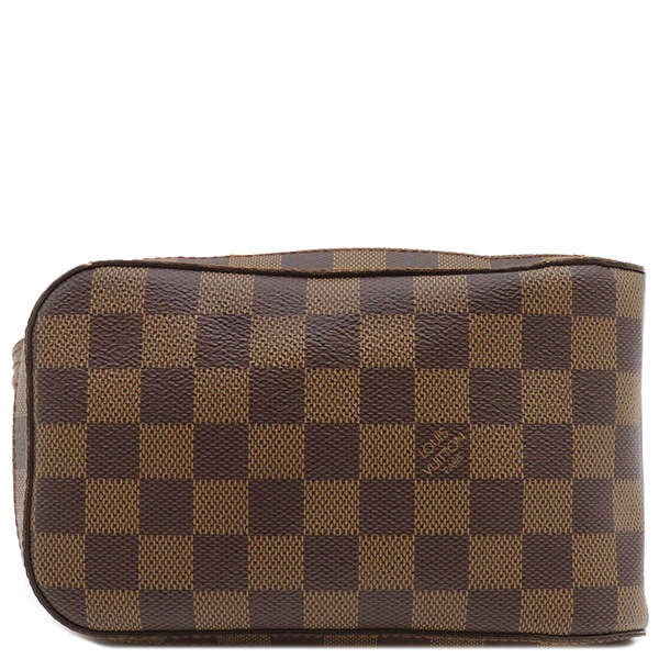 ルイヴィトン LOUIS VUITTON ボディバッグ ジェロニモス ダミエキャンバス ダミエ 茶 ウエストバッグ N51994 CA0095【中古】