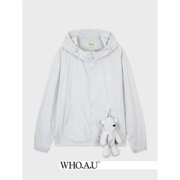 W.A.U Steve Packable Windbreaker(LIGHT BLUE)-WHJJG2411U