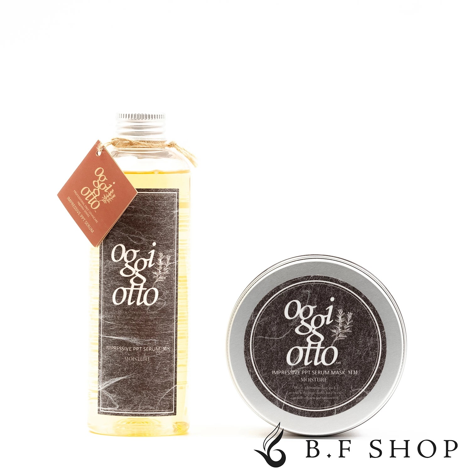【セット品】オッジィオット モイスチャー インプレッシブPPTセラム MS シャンプー & インプレッシブPPTセラム MM マスク 250ml + 180g LSC