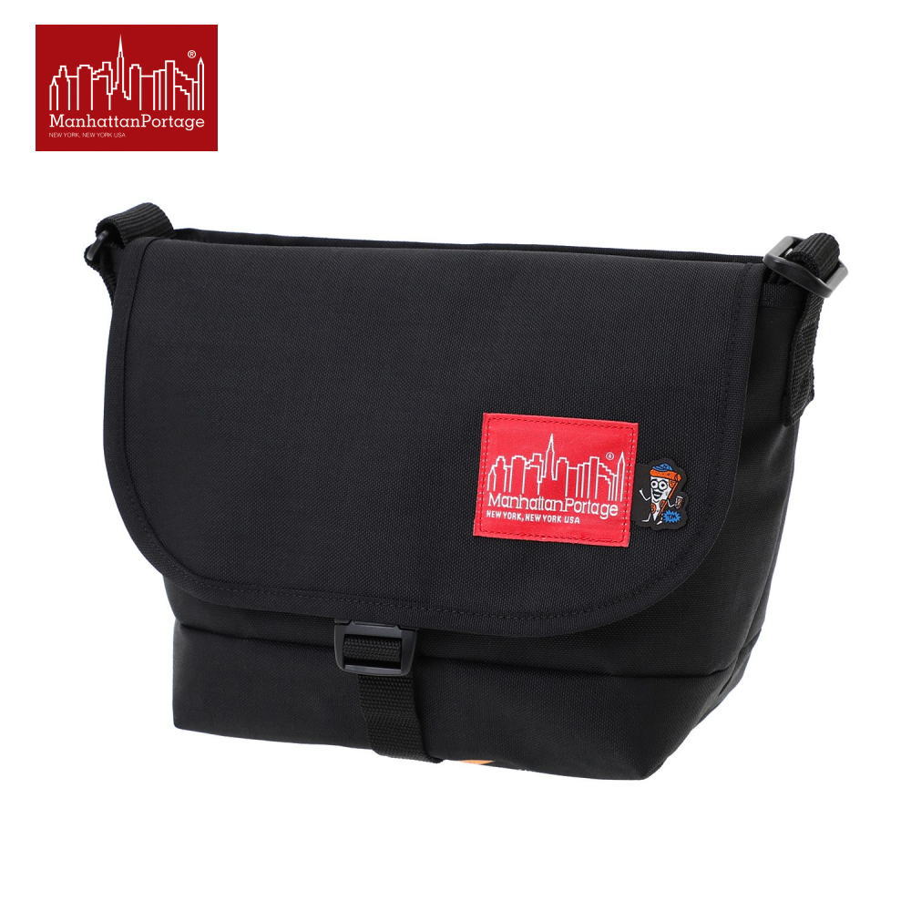 ナイロン メッセンジャーバッグ /SM/ BP W/DIV TMP ブラック 1605-JR-BP-D-TMP BLK