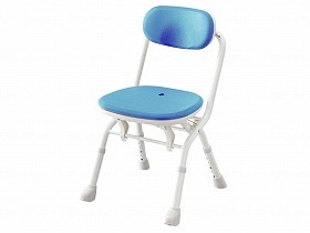 アロン化成 楽らく開閉シャワーベンチCN ブルー 536-098