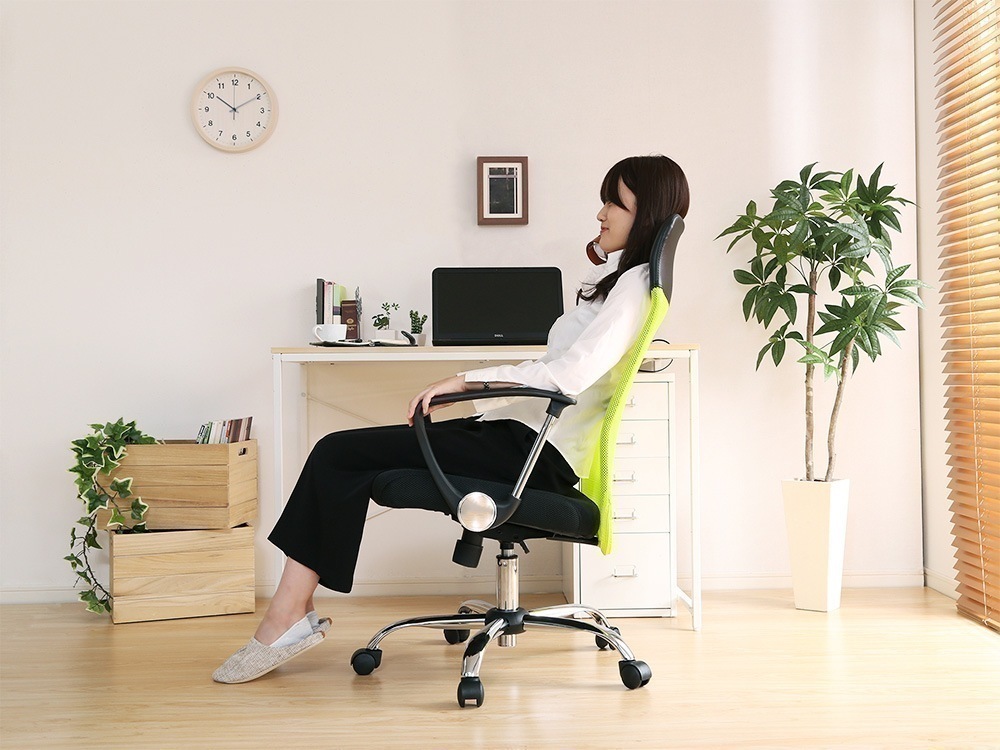 オフィスチェア デスクチェア おしゃれ メッシュ ハイバック 肘掛け キャスターチェア 椅子 チェア 学習椅子 パソコンチェア ワークチェア チェアー