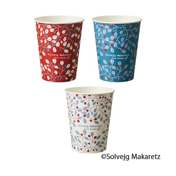 TANOSEE 紙コップ Berry(ベリー) 275ml(9オンス) 1セット(500個：100個×5パック) 5,485円