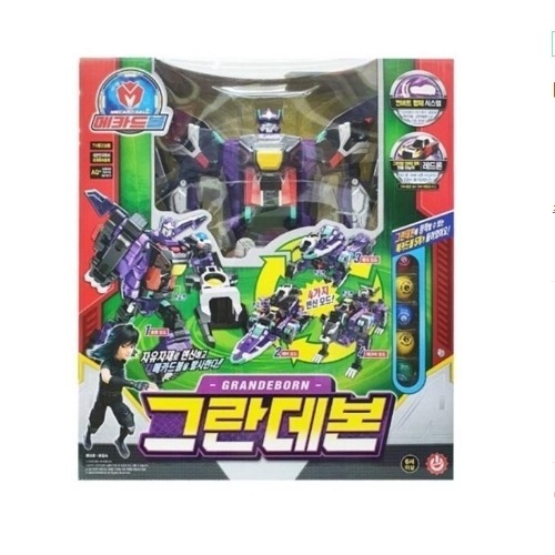 メカードボール/グランデボン/4段変身/ロボット/変身ロボット/韓国