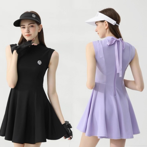 ゴルフウェア 2025 レディース ワンピース スポーツウェア 女性 テニスウェア 速乾 韓国風 9,712円