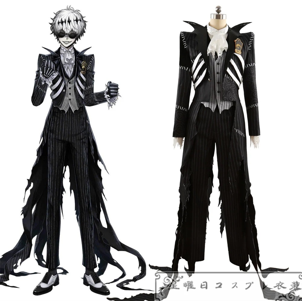 ツイステ 始まりのハロウィン ナイトメアハロウィン2024 スカリー・J・グレイブス コスプレ衣装 コスチューム