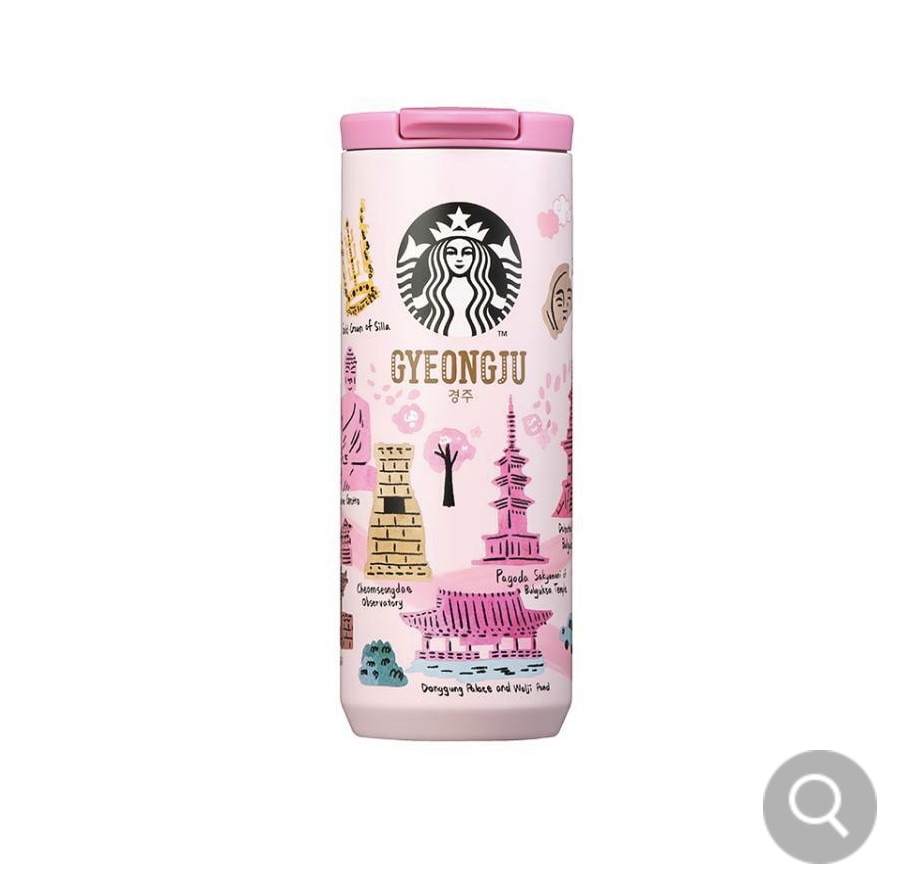 スターバ KOREA シティタンブラーレースこんにちは355ml SS Annyeong Gyeongju Tumbler 355ml