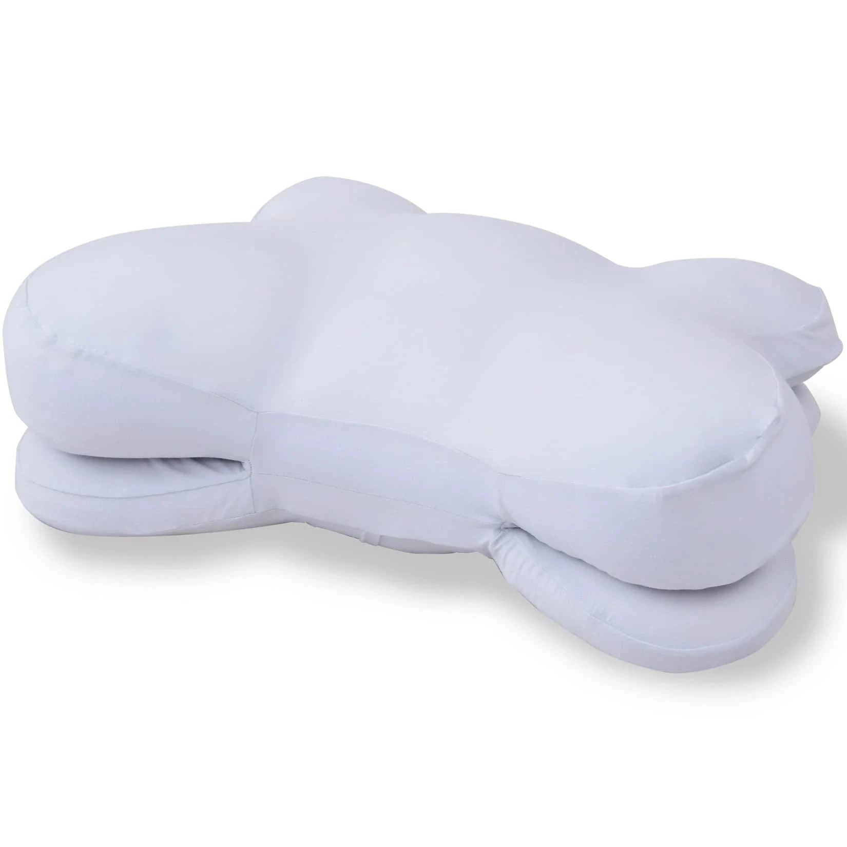 [山善] 枕 ゲーミング枕 【日本製】 柔らかフィット(特許取得の配合技術採用) 洗える 低反発 高め 手が入る 未来のeスポーツプロゲーマーたちと共同開発した枕 ホワイト MJGM-PL 幅63×奥