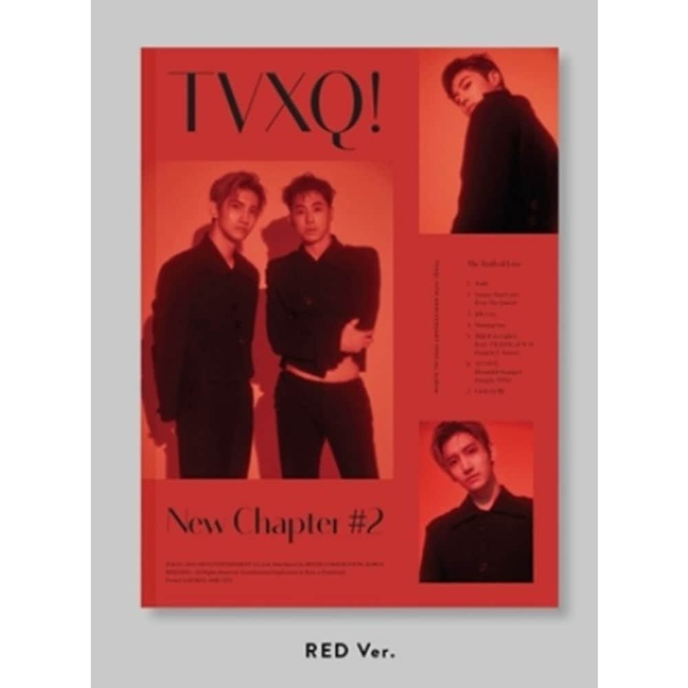 未開封CD）東方神起（TVXQ） - NEW CHAPTER 2 - THE TRUTH OF LOVE（デビュー15周年記念スペシャルアルバム）_REDVerポスター未提供