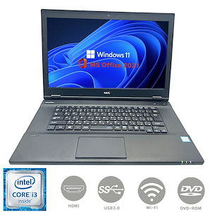 Qoo10] NEC 第六世代Core i3 大画面15.6型