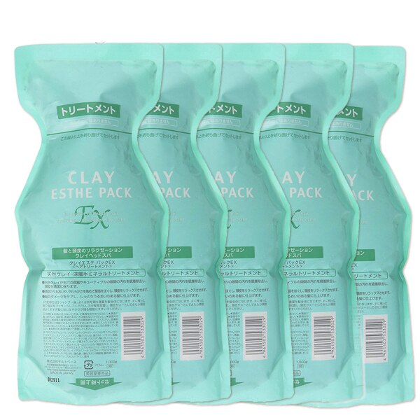 クレイエステ パック EX 1000g 詰め替え 5個 セット 9,540円