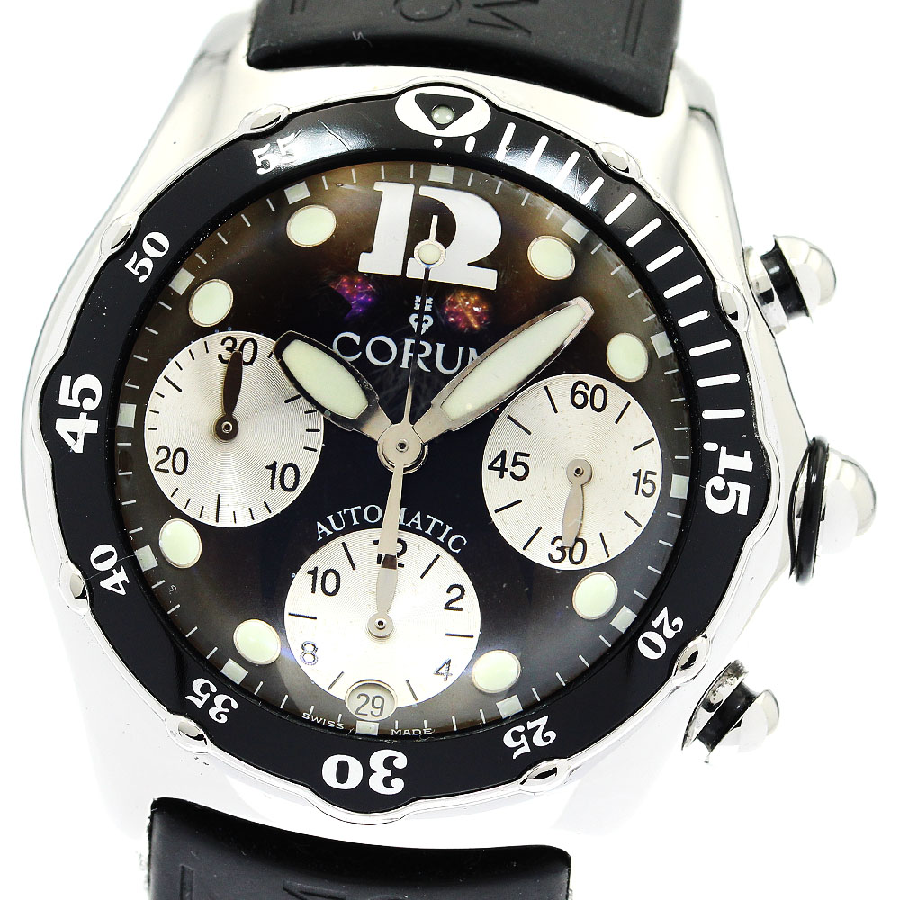 コルム CORUM 285.180.20 バブル クロノグラフ 自動巻き メンズ _874238【中古】