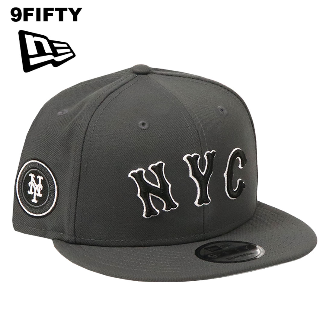 キャップ 9FIFTY MLB ニューヨーク・メッツ City Connect メンズ 帽子 ロゴ メジャーリーグ ベースボールキャップ ブランド スナップバック
