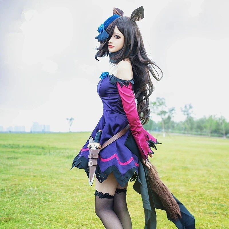 ウマ娘 プリティーダービー 米浴 ライスシャワー コスプレ衣装 コスチューム期間限定30％