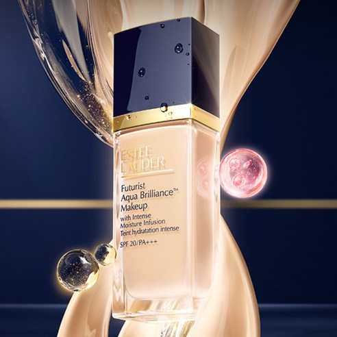 【WiD2】 フューチャリストアクアブリリアンスメーキャップ30ml1個クールバニラ2C0リキッドファンデーション乾燥肌最強ファンデ美容液ファンデ艶肌高保湿密着