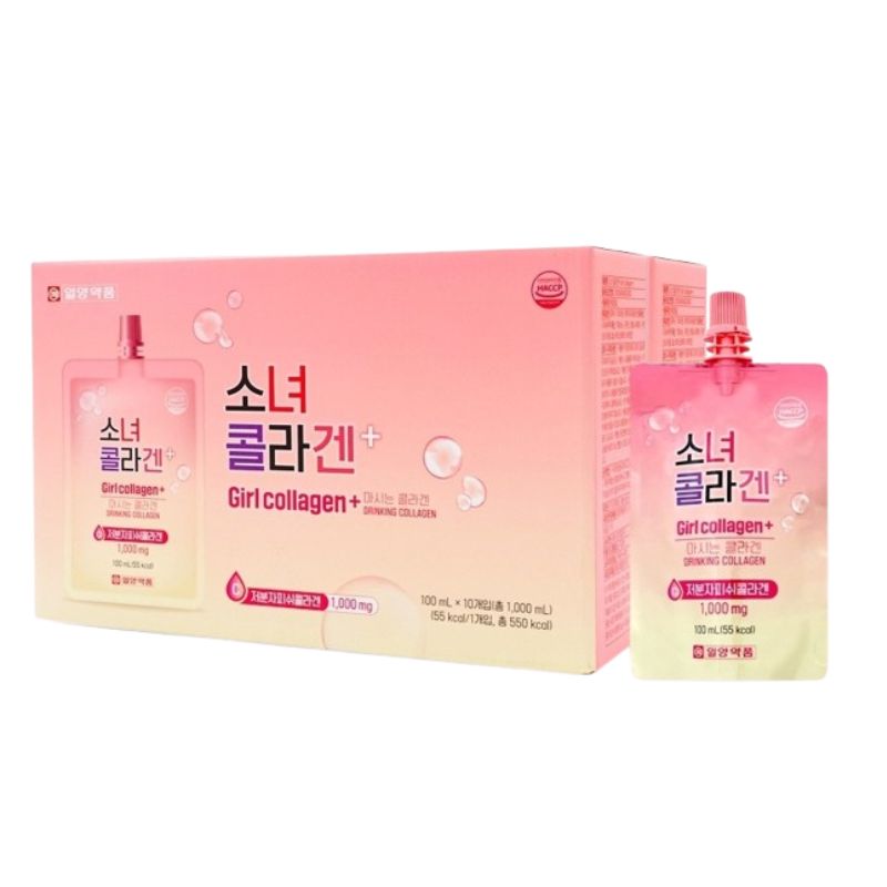 [1+1]日洋薬品 少女コラーゲン 飲む低分子フィッシュコラーゲン 100ml 10本