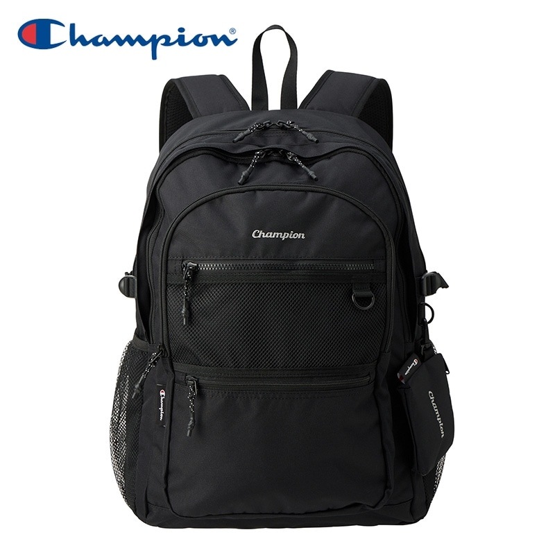 Champion チャンピオン シルバーロゴ バックパック ブラック 30L