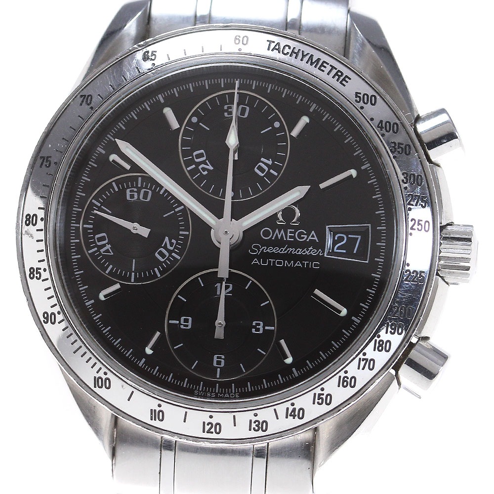 オメガ OMEGA 3513.50 スピードマスター デイト クロノグラフ 自動巻き メンズ _849390【中古】