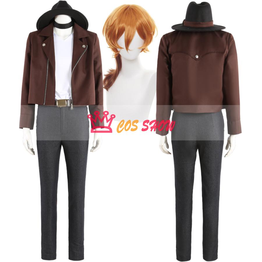 新品販売!文豪ストレイドッグス 第5シーズン 吸血鬼 中原中也 なかはらちゅうや コスプレ衣装 帽子付き cosplay 仮装 オーダーメイド製作可能 イベント ハロウィン 学園祭