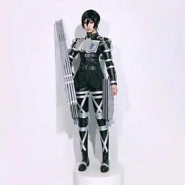 p*a様 ハイクオリティ 進撃の巨人 コスプレ セット ハーネス付き 61+LG7B2ZHL.jpg_BO30,255,255,