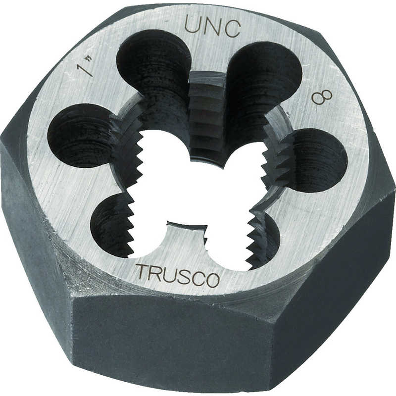 トラスコ中山　六角サラエナットダイス UNC1-8　TD61UNC8