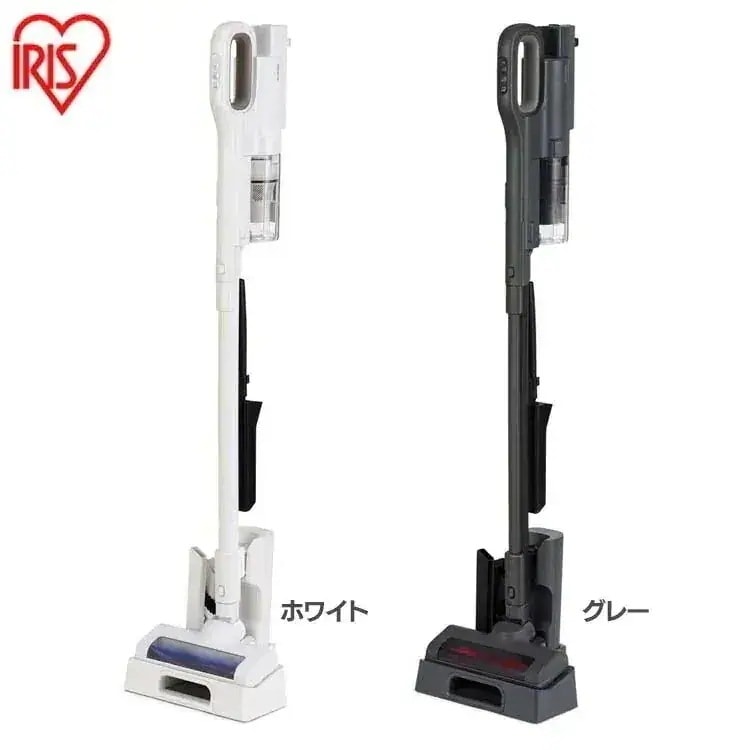 充電式サイクロンスティッククリーナー SCD-L2P-W SCD-L2P-H ホワイト グレー アイリスオーヤマ[B] [安心延長保証対象]