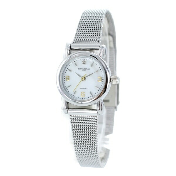 ピエールタラモン 時計 レディース 腕時計 手表 天然ダイヤモンド ダイア シェル シルバー 女性用 ウォッチ PT-7200L-3 誕生日プレゼント ポイント消化