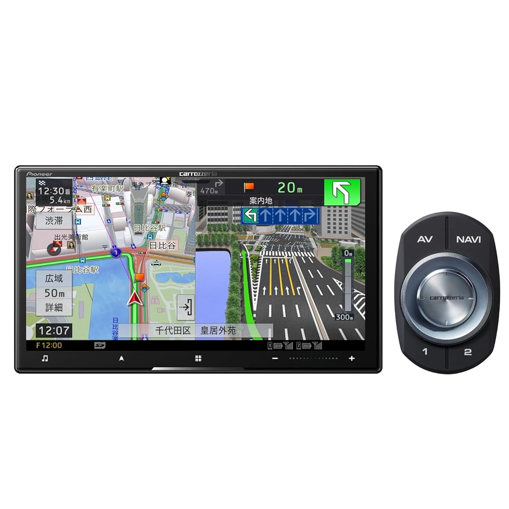 Pioneer カーナビ AVIC-CZ912-3 7インチ サイバーナビ 無料地図更新 フルセグ DVD CD Bluetooth SD USB ハイレゾ HD画質 カロッツェリア