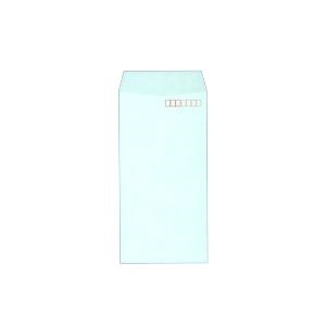 （まとめ）キングコーポレーションカラークラフト封筒 長3 70g／m2 枠あり ミズ 業務用パック 080122 1箱（1000枚）3セット