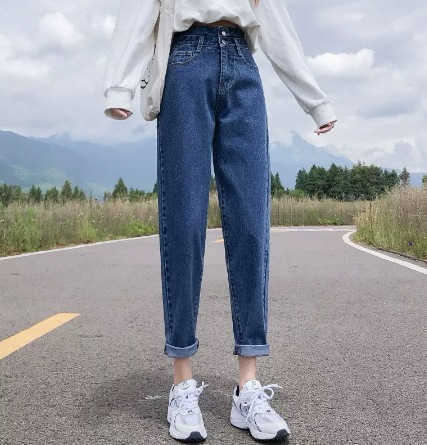 ボトムス Gパン ストレートパンツ 切りっぱなし ストレート デザイン ボタン 美ライン ニュアンス ヴィンテージ風 デニム ブルーデニム カラバリ かわいい 大人可愛い きれいめ シンプル