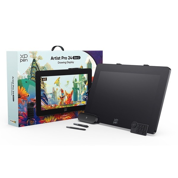 ART240UH_JP ブラック Artist Pro 24(Gen2) 4K 液晶ペンタブレット