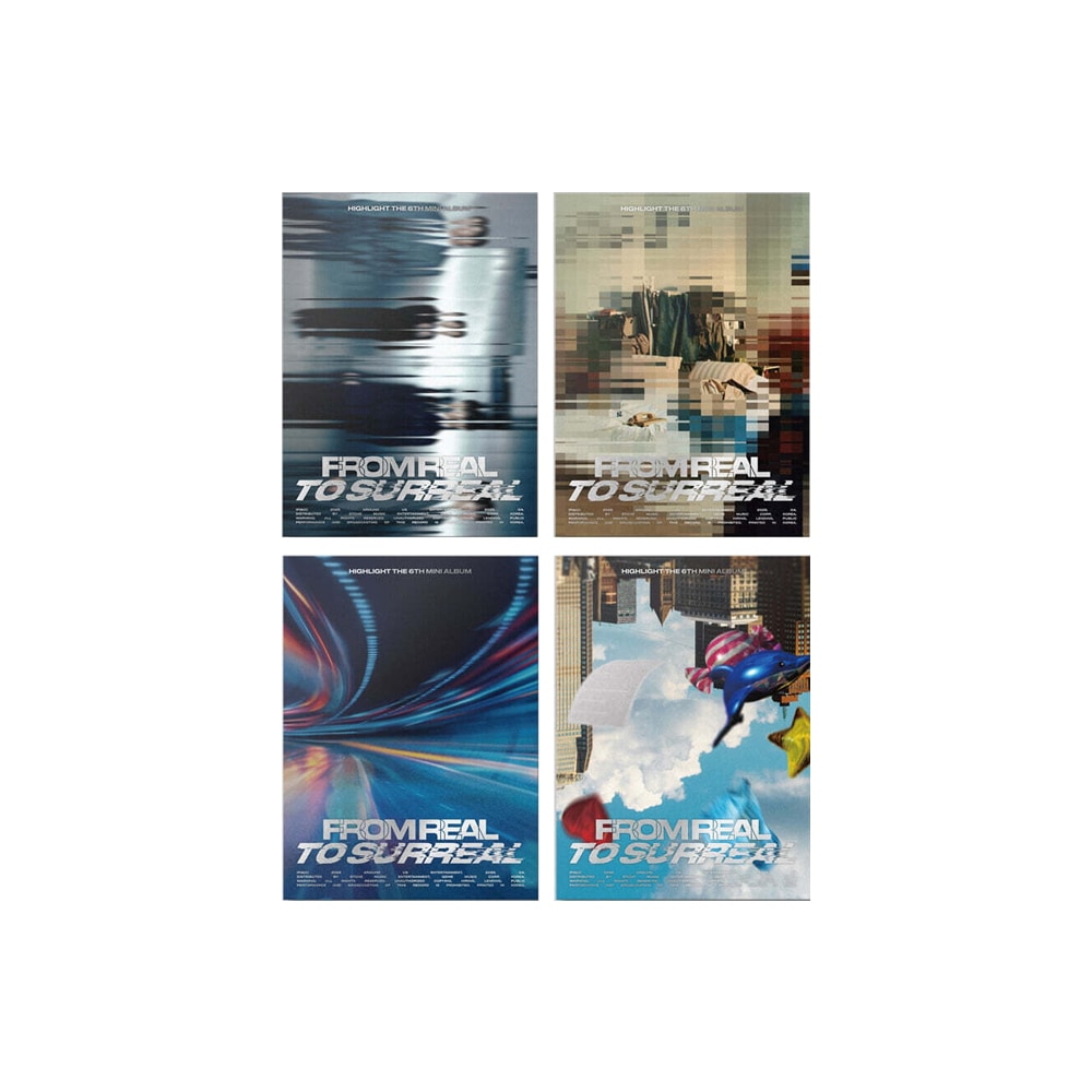 PHOTOBOOK VER / HIGHLIGHT - FROM REAL TO SURREAL / アルバム4種セット / REAL / SURREAL