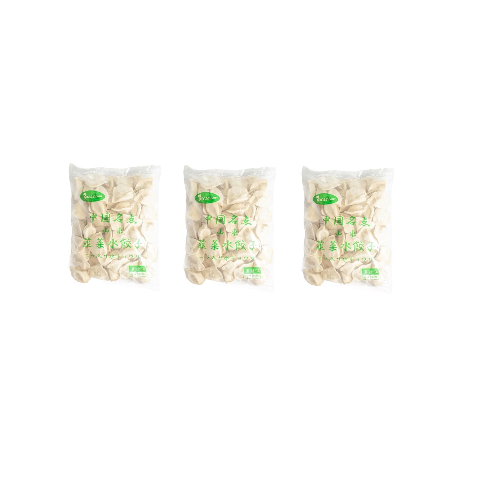 友盛 山東韮菜水餃子 冷凍 1kg×3個 ニラ入り スープの具 麺類のトッピング 本場の味 本格中華水餃子 人気 中国 ご当地