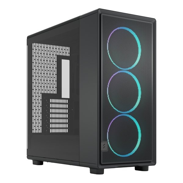 フルタワー型PCケース Epoch XL Black TG RGB Light tint E-ATX/140mmRGBファン3基 FD-C-EPO1X-04