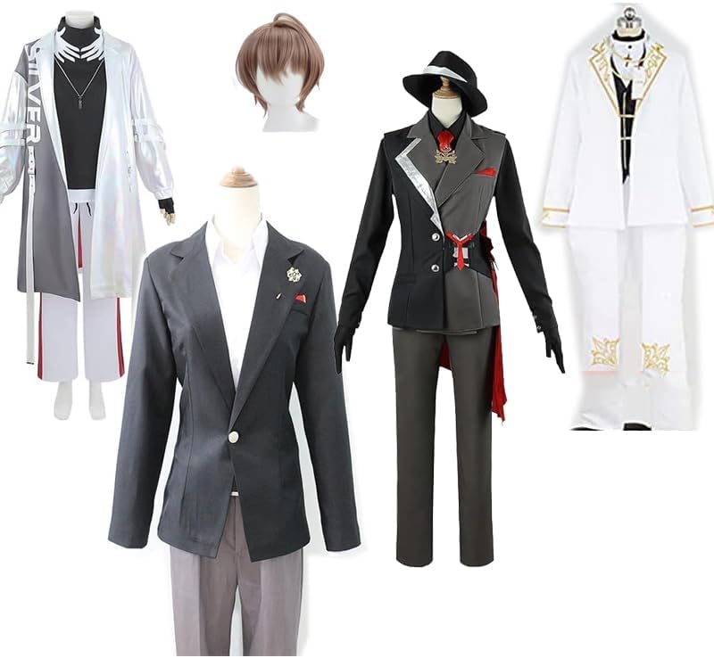 加賀美ハヤト コスプレ衣装 かがみはやと 衣装 コスプレ ウィッグ 追加可 バーチャル YouTuber vtuber 忘年会 コスプレ ハロウィン 贈り物 お祭り 文化祭 プレゼント