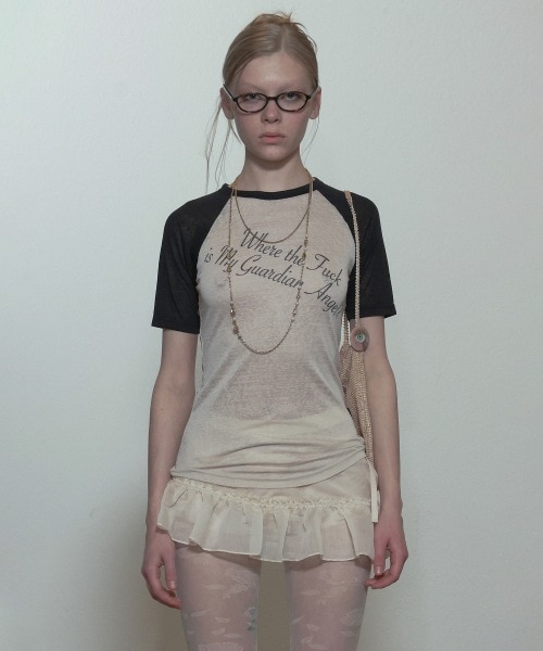 【2タイプ】 Missing Angel Linen Tee