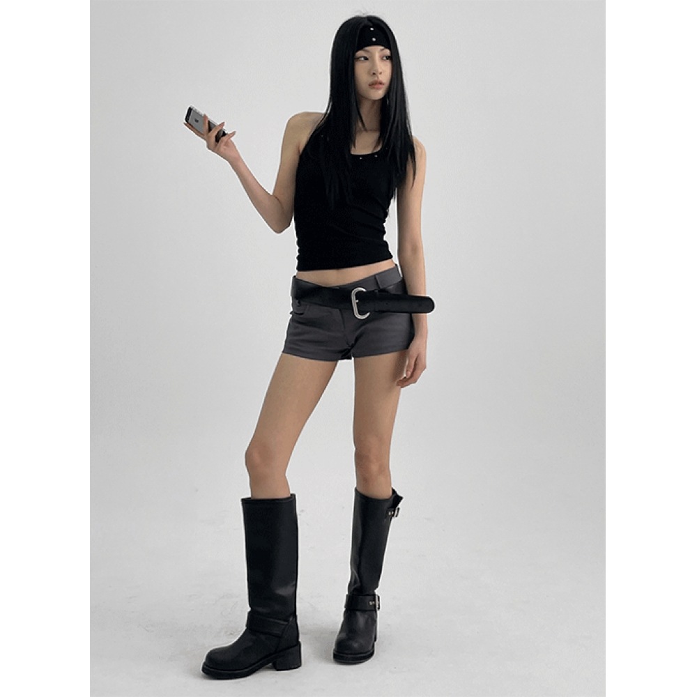 ブラックアップ [ニュースプリング] ベレットローウエストショーツ