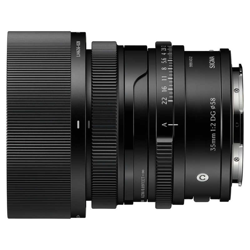 シグマ　カメラレンズ 35mm F2 DG Contemporary ブラック（ ライカL / 単焦点レンズ ） 　35MMF2DG